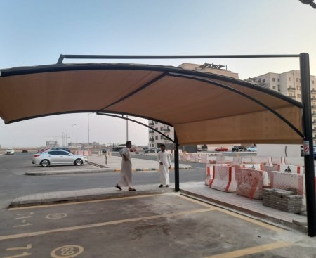 تركيب مظلات مواقف سيارات بالرياض
